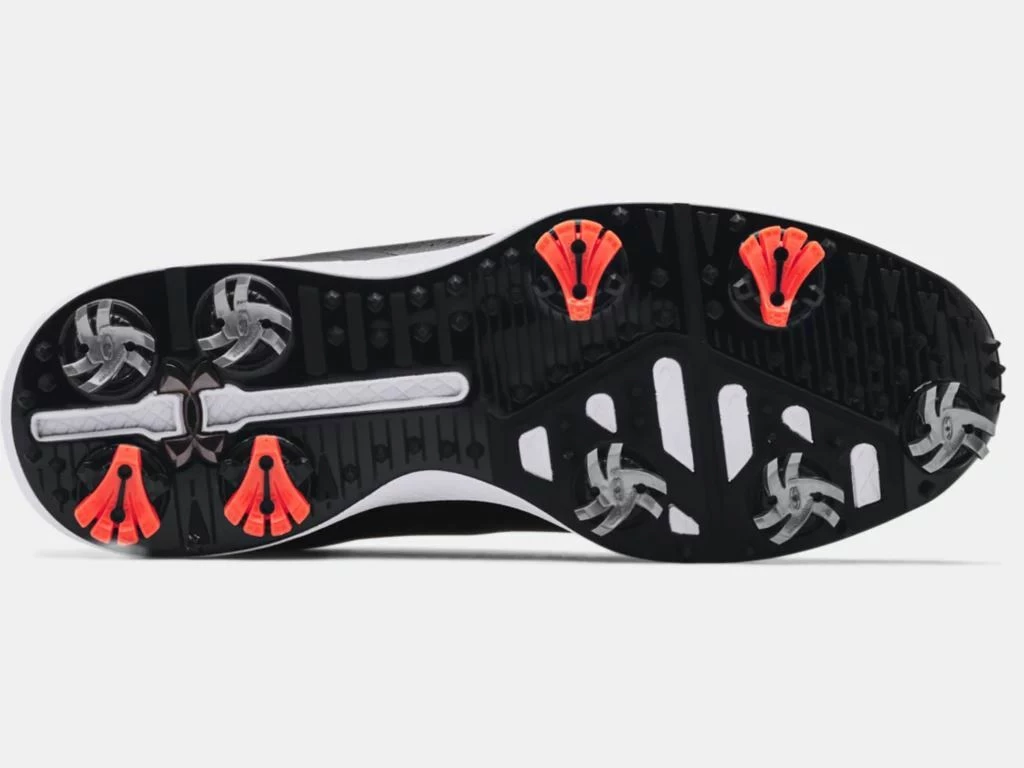 Under Armour Mens Charged Draw RST Wide E Golf Shoes 3024562-001 - Image 5