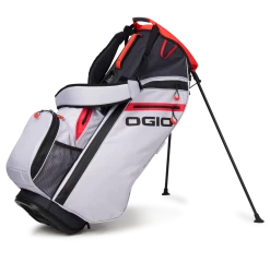 Ogio Golf All Elements Hybrid Golf Bag - Grey Flo Red 2023