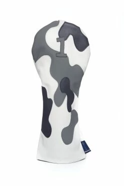 Stitch Golf Camo Leather Head Cover