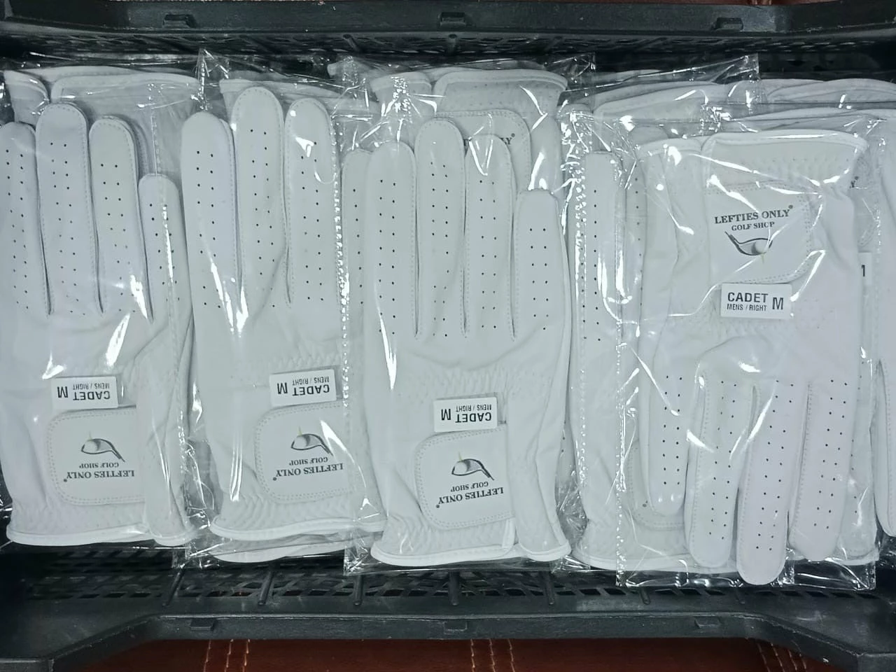 Cadet Lefties Only Golf Shop Cabretta Golf Glove - Right Hand For The Lefty - Image 4