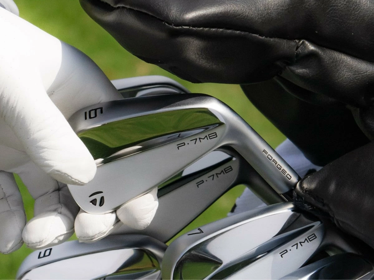 TaylorMade Golf TaylorMade P7MB Irons Steel Shaft 2023 - Image 6