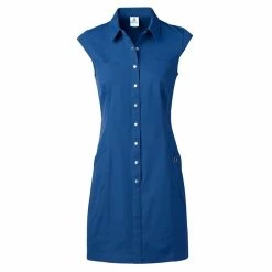 Daily Sports Lyric Night Blue Womens Golf Dress
