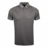 J.Lindeberg J. Lindeberg William Regular TX Jersey Dark Grey Mens Golf Polo