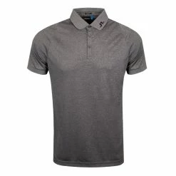 J.Lindeberg J. Lindeberg William Regular TX Jersey Dark Grey Mens Golf Polo