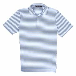 Polo Ralph Lauren RLX Lightweight Airflow Jersey Dress Blue Mens Golf Polo