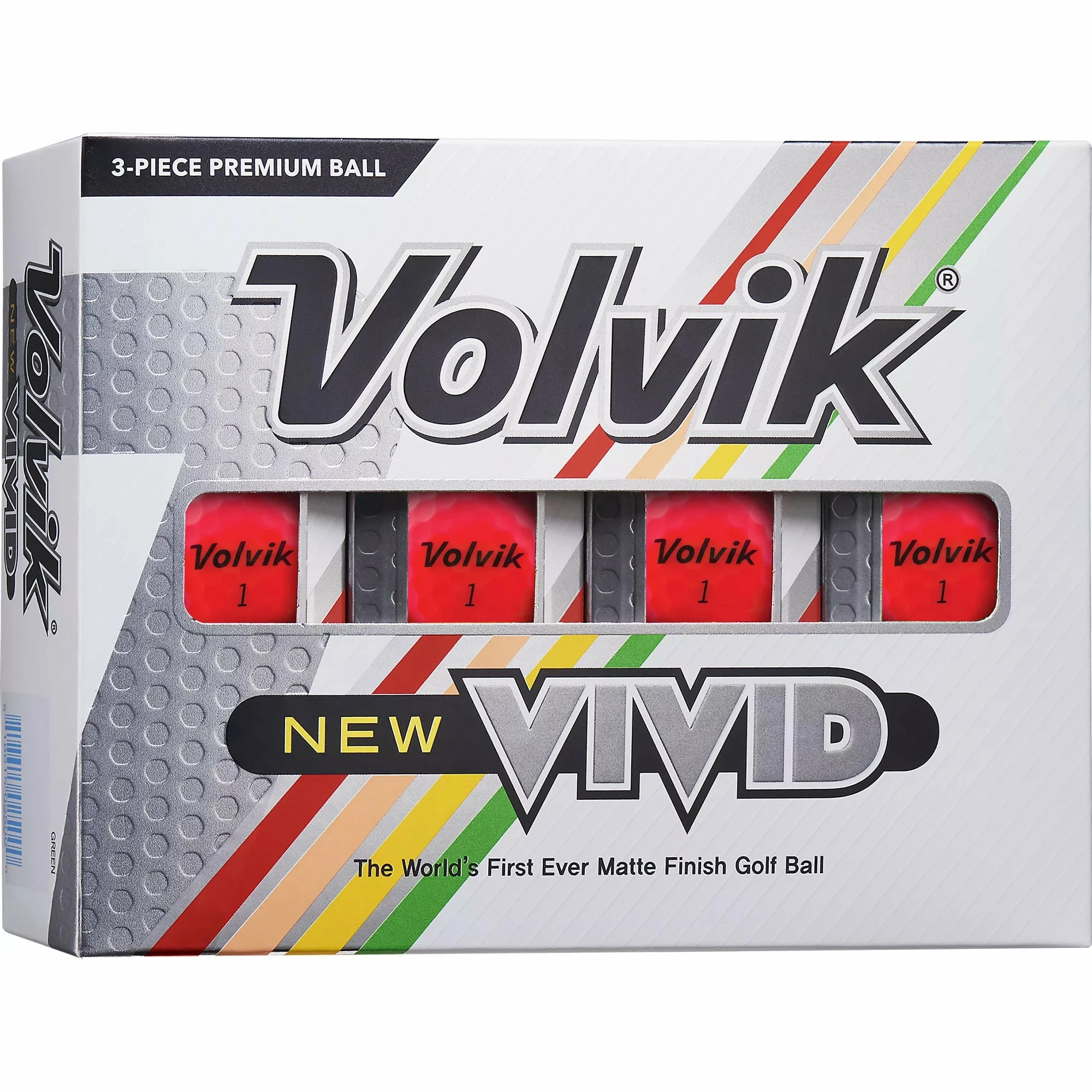 Volvik Vivid Pink Golf Balls 12-Pack