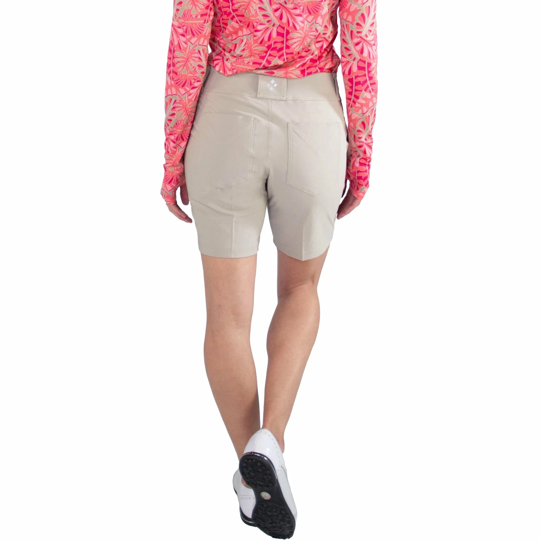 JoFit Belted 7.5in Womens Golf Shorts - Image 3