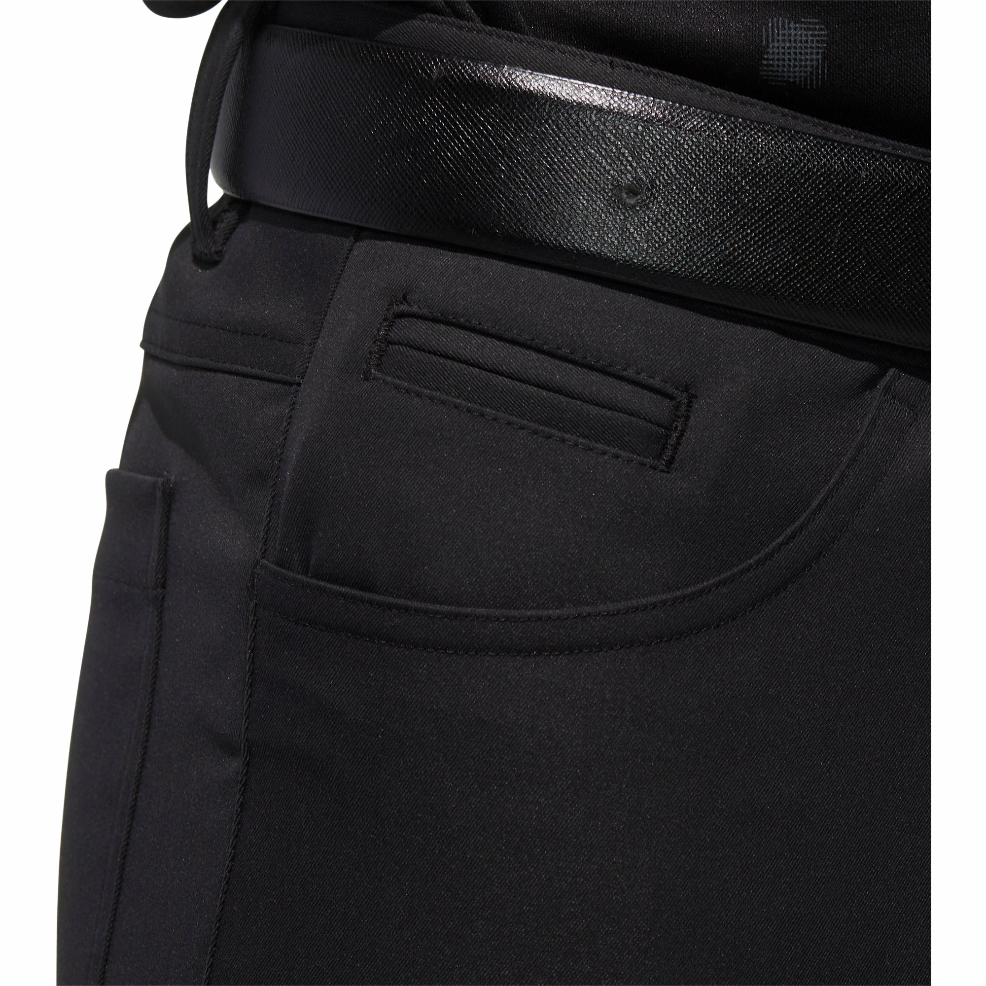 Adidas Golf Adidas Adipure Five-Pocket Black Mens Golf Pants - Image 2