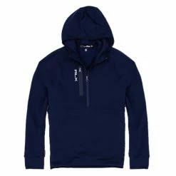 Polo Ralph Lauren RLX Ralph Lauren Lux-Leisure Navy Mens Golf Hoodie