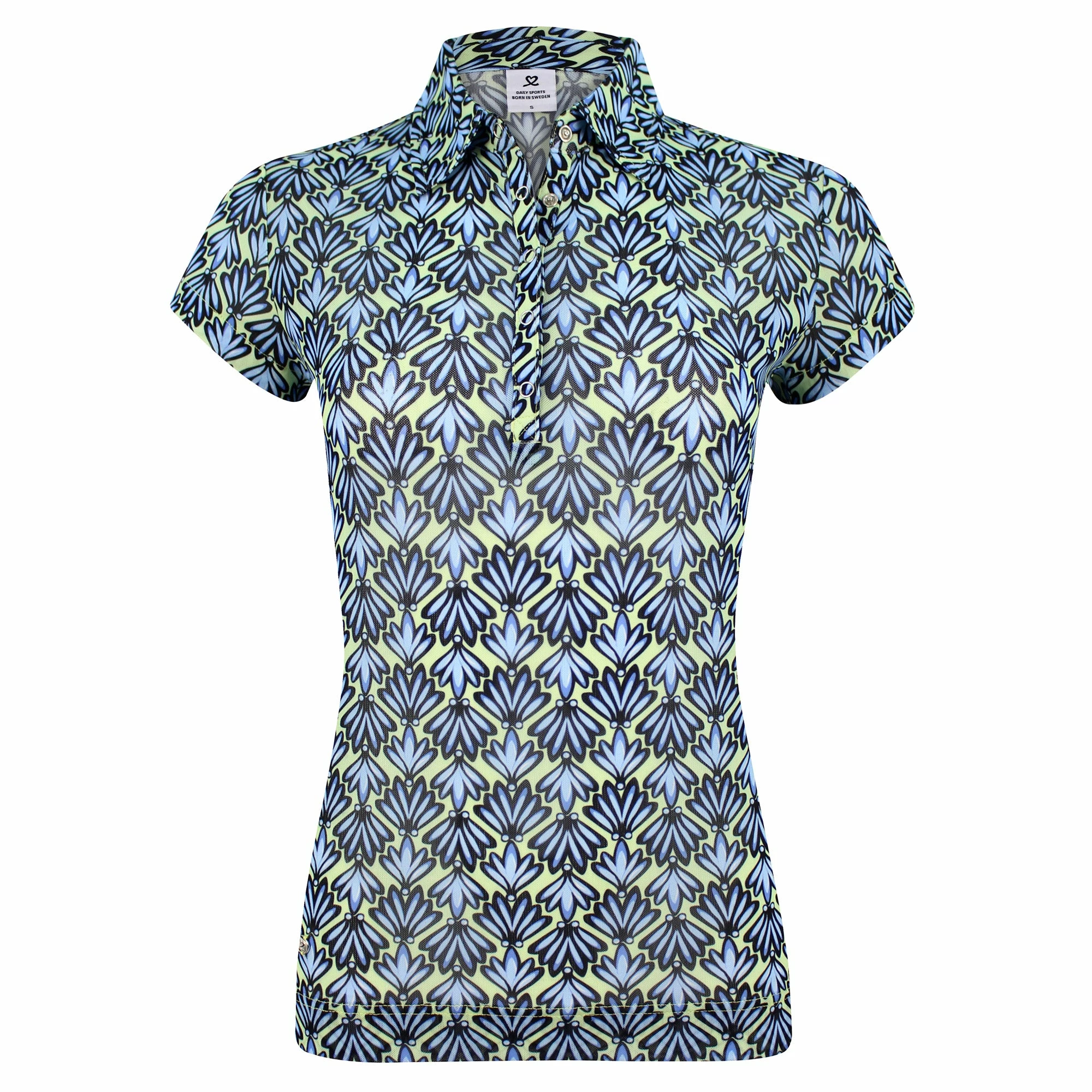 Daily Sports Kiley Spirit Mint Mesh Womens Golf Polo