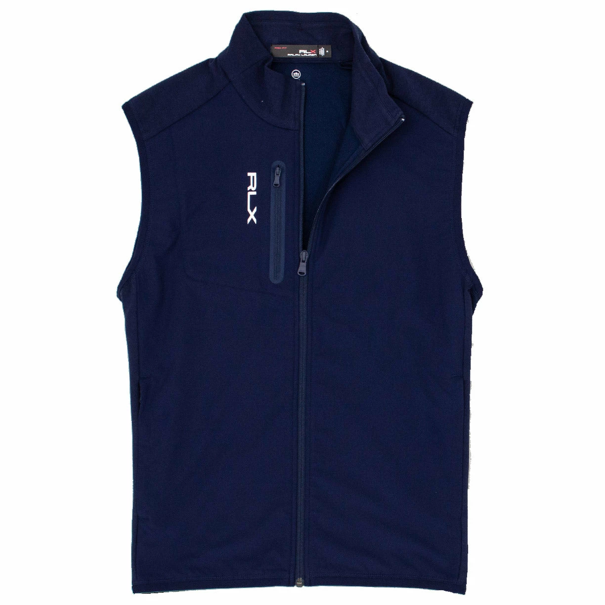 Polo Ralph Lauren RLX Techy Terry French Navy Mens Golf Vest