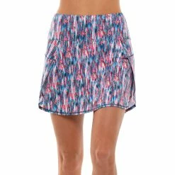 Lucky In Love Techno Midnight 15.5in Womens Golf Skort