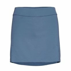 J.Lindeberg J. Lindeberg Amelie Mid Length Captains Blue Womens Golf Skort