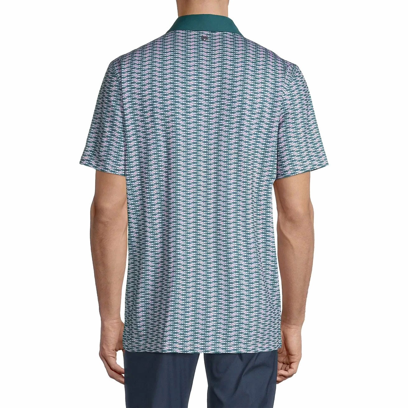 Greyson Alligator Nation Blossom Mens Golf Polo - Image 2