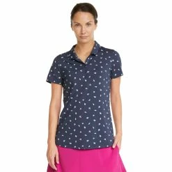 PUMA Golf Puma MATTR Tropics Womens Golf Polo