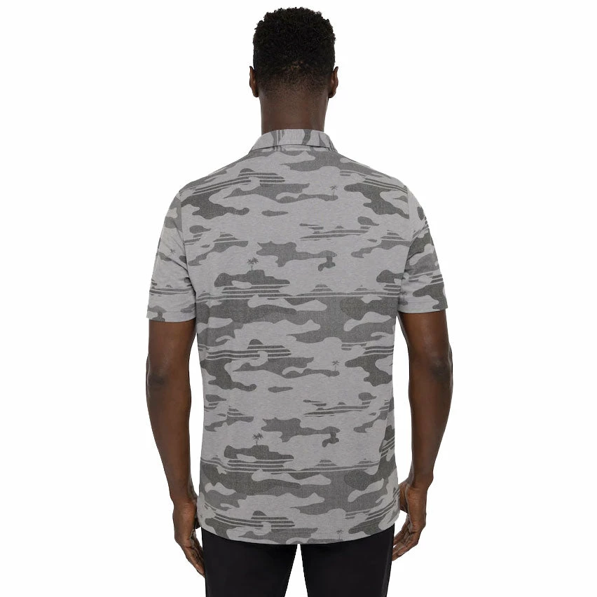 TravisMathew Heater Camo Mens Golf Polo - Image 6