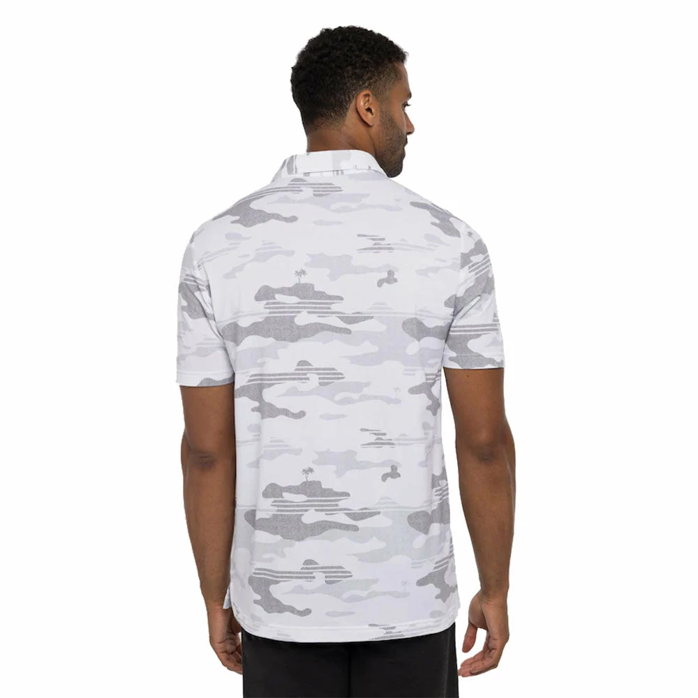 TravisMathew Heater Camo Mens Golf Polo - Image 8