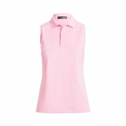 Polo Ralph Lauren RLX Ralph Lauren Tournament Taylor Rose Womens Sleeveless Golf Polo