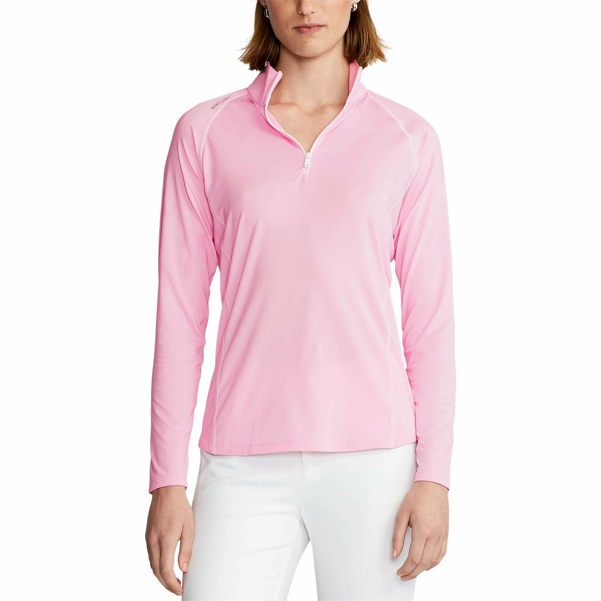 Polo Ralph Lauren RLX Ralph Lauren Airflow Taylor Rose Womens Longsleeve Golf 1/4 Zip - Image 2