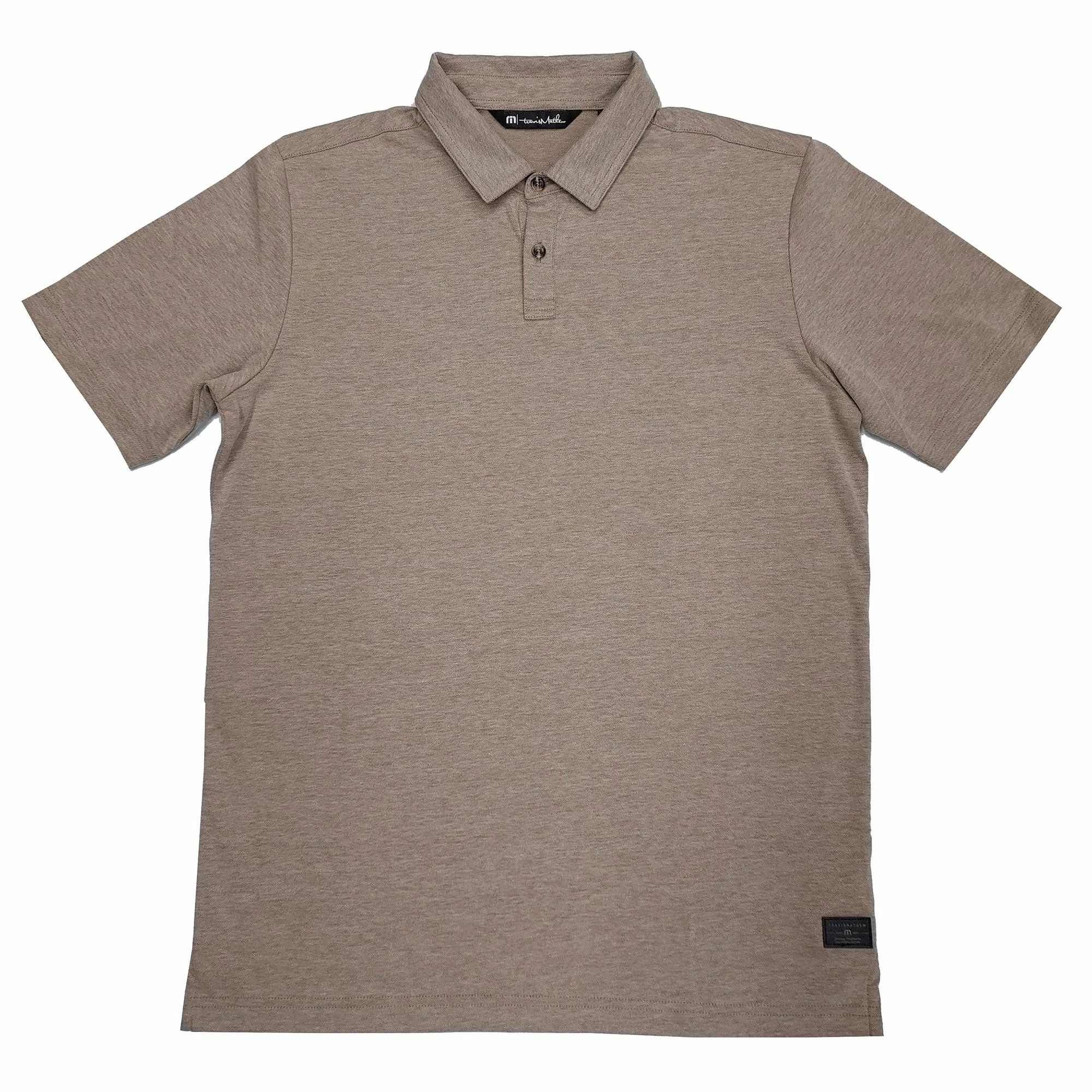 TravisMathew Tucan Heather Portabella Mens Golf Polo