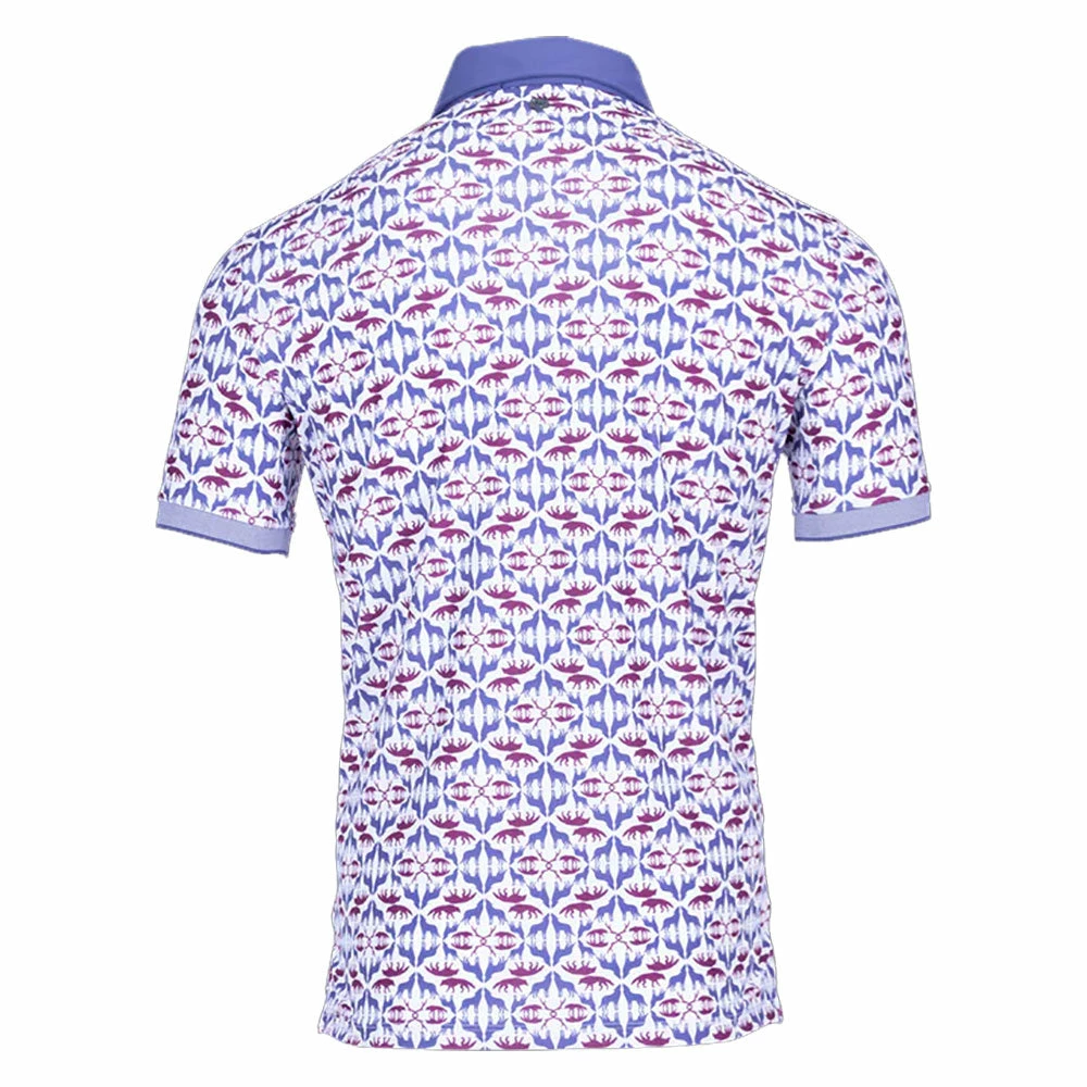 Greyson Wolf Labyrinth Mens Golf Polo - Image 2