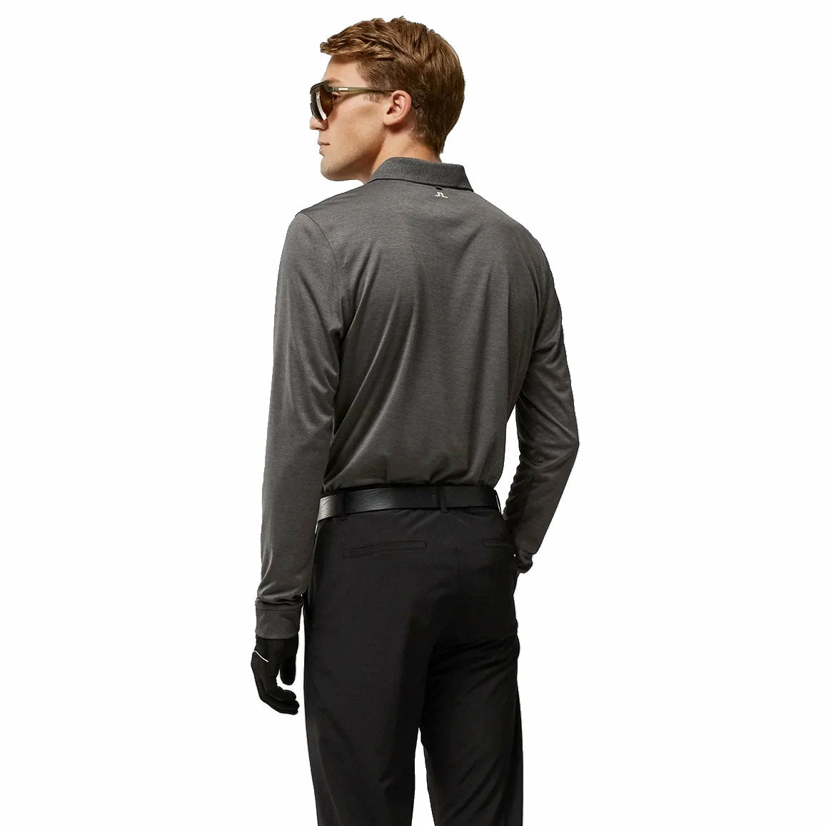 J.Lindeberg J. Lindeberg Tour Tech Mens Long Sleeve Golf Polo - Image 5