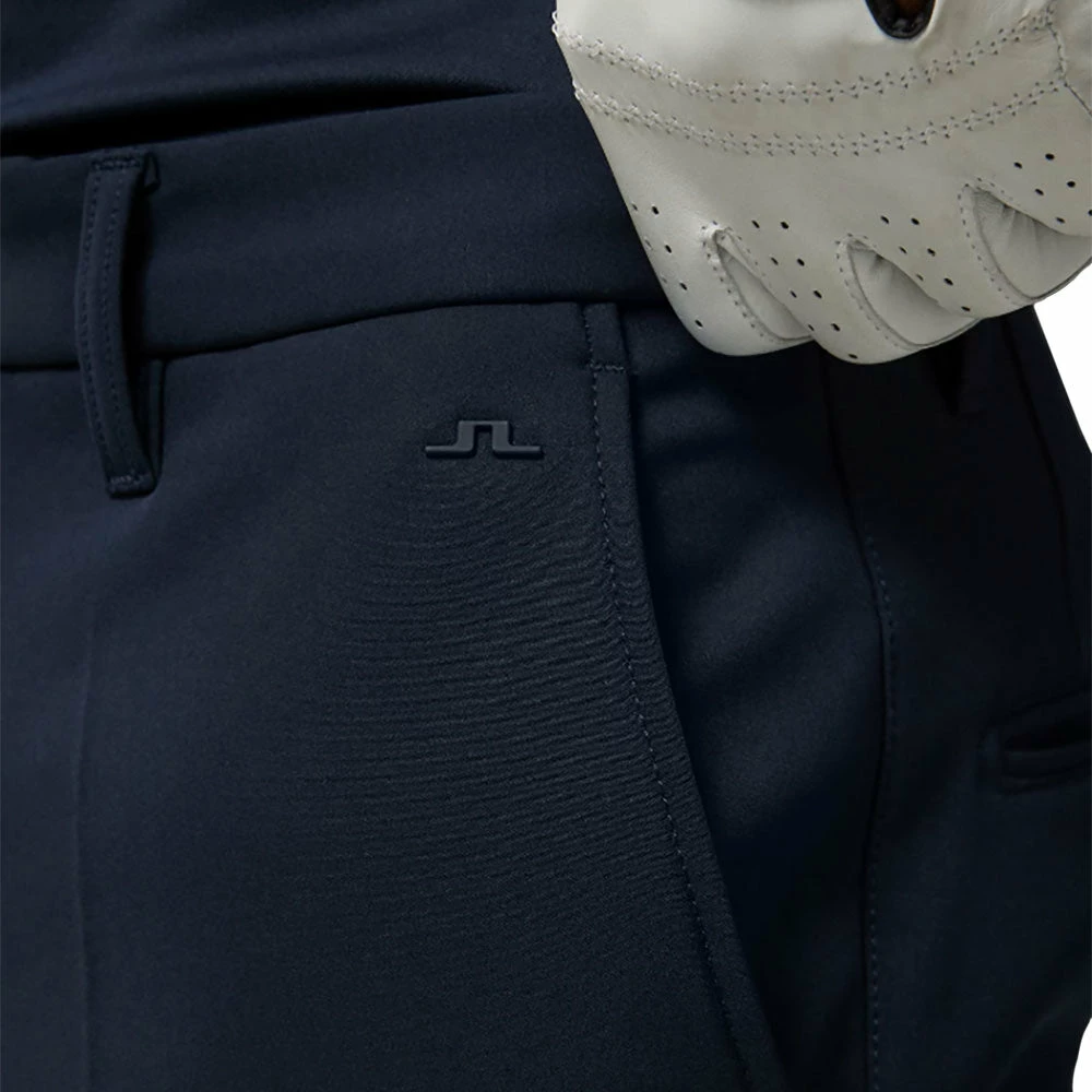 J.Lindeberg J. Lindeberg Ellott Bonded Fleece Navy Mens Golf Pants - Image 3