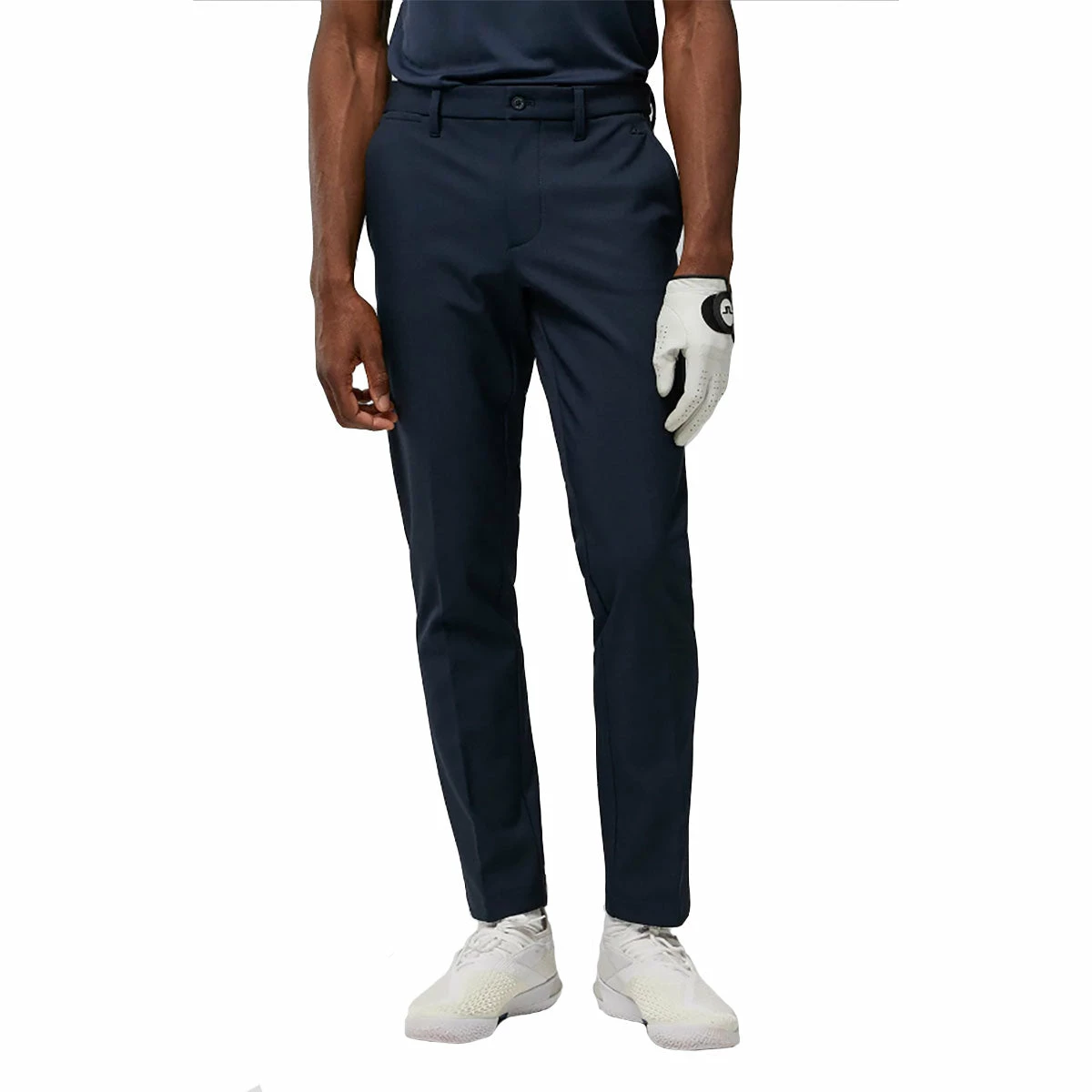 J.Lindeberg J. Lindeberg Ellott Bonded Fleece Navy Mens Golf Pants