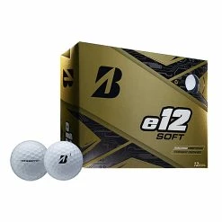 Bridgestone E12 Soft White Golf Balls - Dozen